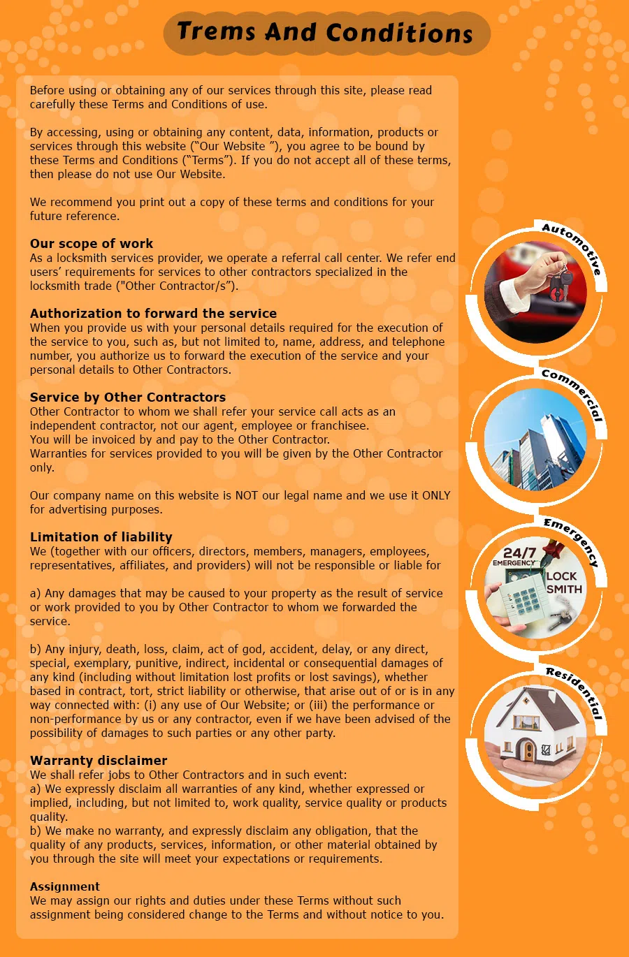 Sunnyside Locksmith Store Sunnyside, NY 718-971-9651 - TermsAndCondition-13